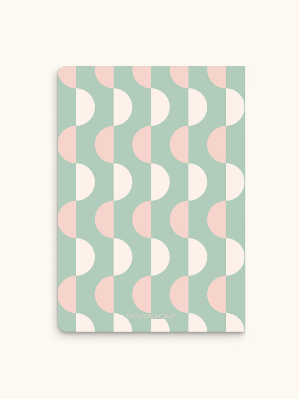 Studio Oh Wave Break Keri A5 Notebook