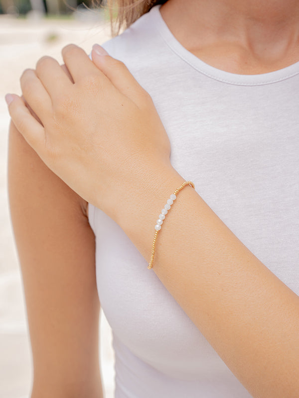 Studio Oh White Aura Energy Bracelet