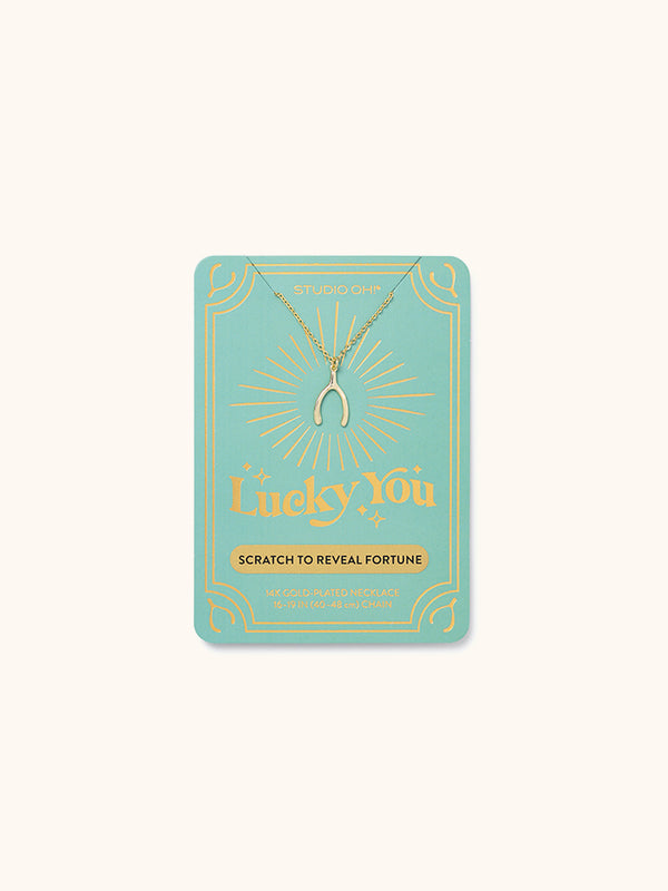 Studio Oh Wishbone - Lucky You Necklace