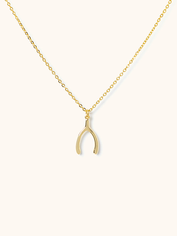 studio oh Wishbone - Lucky You Necklace