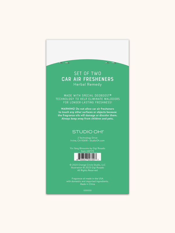 Studio Oh Yin-Yang Blossoms Car Air Freshener