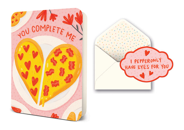 studio oh You Complete Me Deluxe Greeting Card