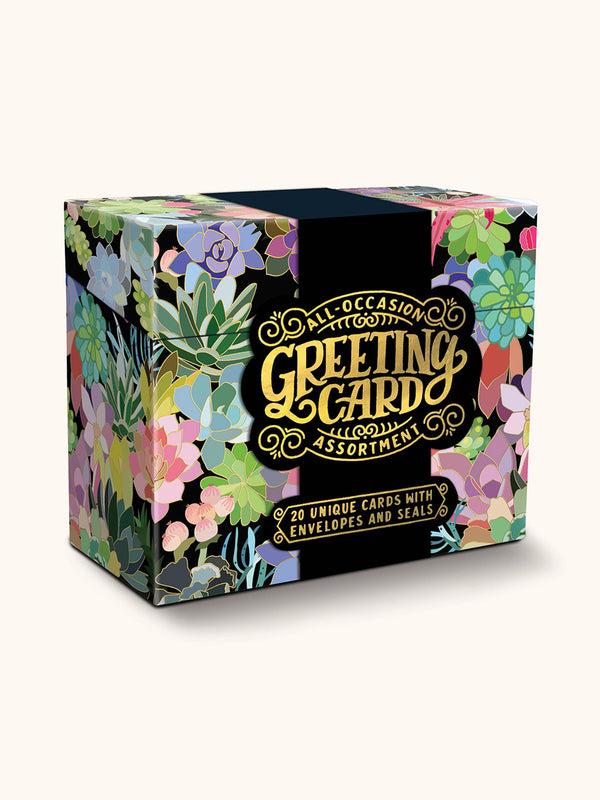 studio oh Succulent Paradise All-Occasion Greeting Card Assortment