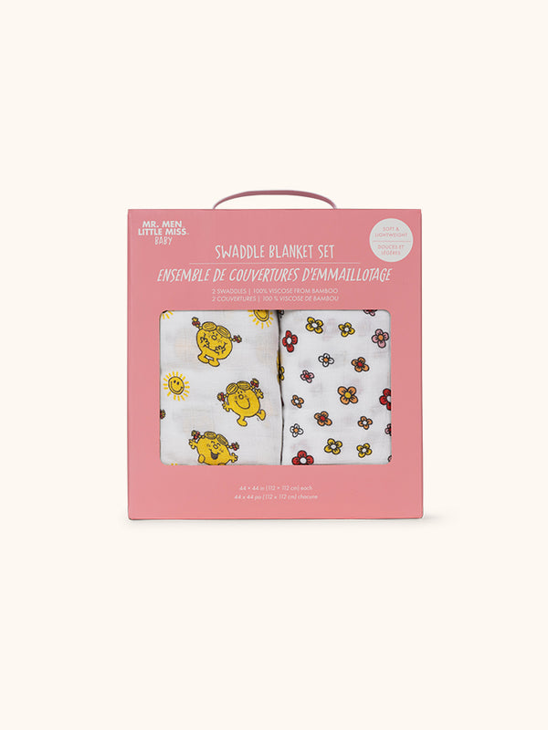 studio oh Swaddle Blanket Set Little Miss Sunshine™