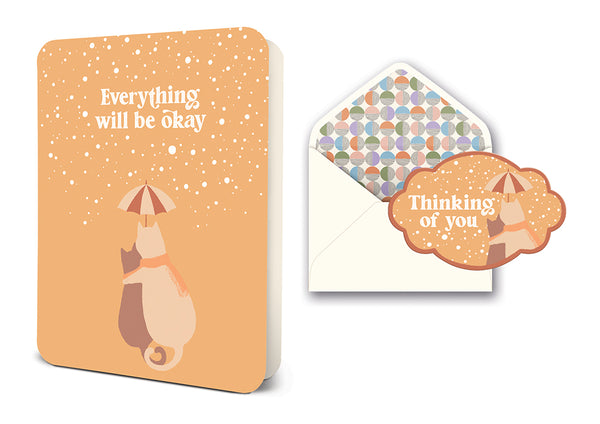 studio oh Thinking of You Friend Deluxe Greeting Card