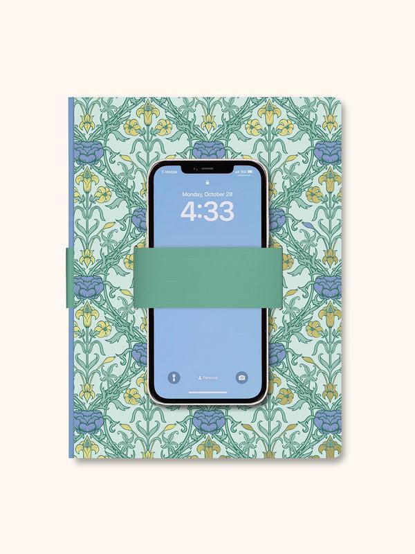 studio oh Victoriana Casey Notebook with Phone Loop