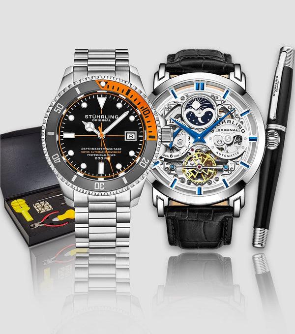 stührling Stührling Anatol Depthmaster Heritage Signature Pen and Watch Tool Kit