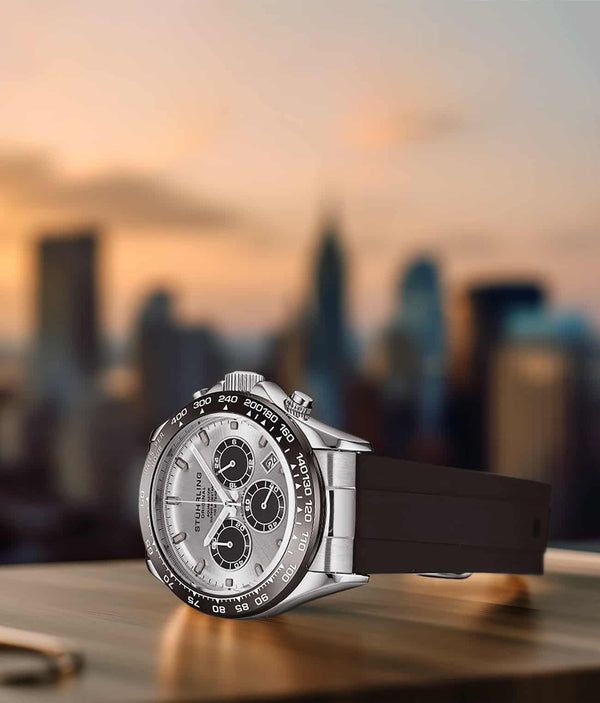 Stührling Stührling Aquamaster 4042 Quartz 42mm Chronograph