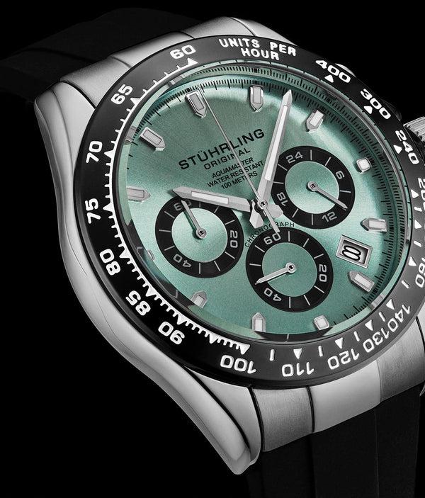 Stührling Stührling Aquamaster 4050 Chronograph Watch 42mm