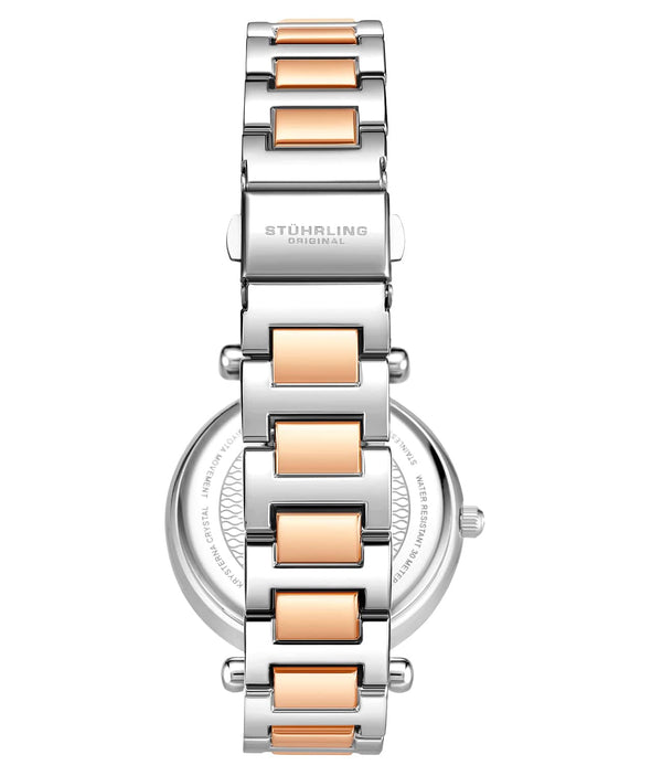 Stührling Stührling Aria 38mm Elegance Crystal Watch 3906