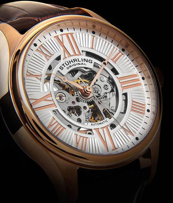 Stührling Stührling Atrium 3942 & 3942M Automatic 42mm Skeleton