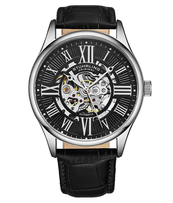 Stührling Stührling Atrium 3942 & 3942M Automatic 42mm Skeleton