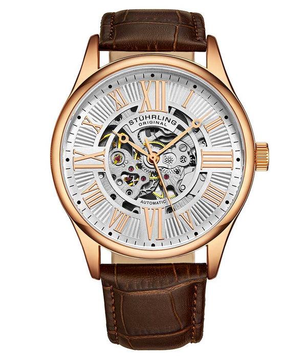 stührling Stührling Atrium 3942 & 3942M Automatic 42mm Skeleton