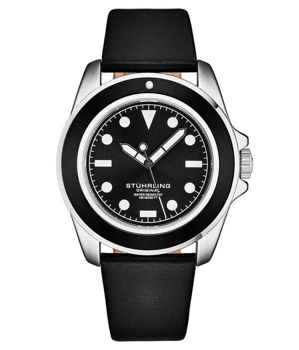 Stührling Stührling CarbonWave Japanese Quartz 42mm Dive Watch 4027