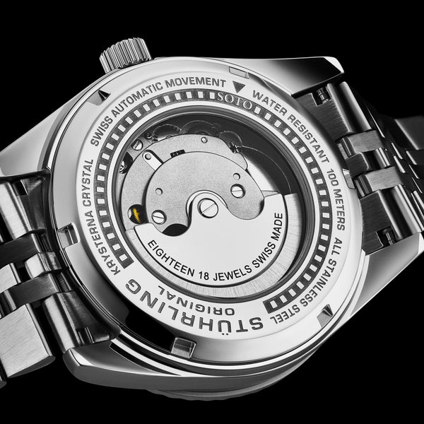 stührling Stührling Datemaster Swiss Automatic 1020 42mm Classic