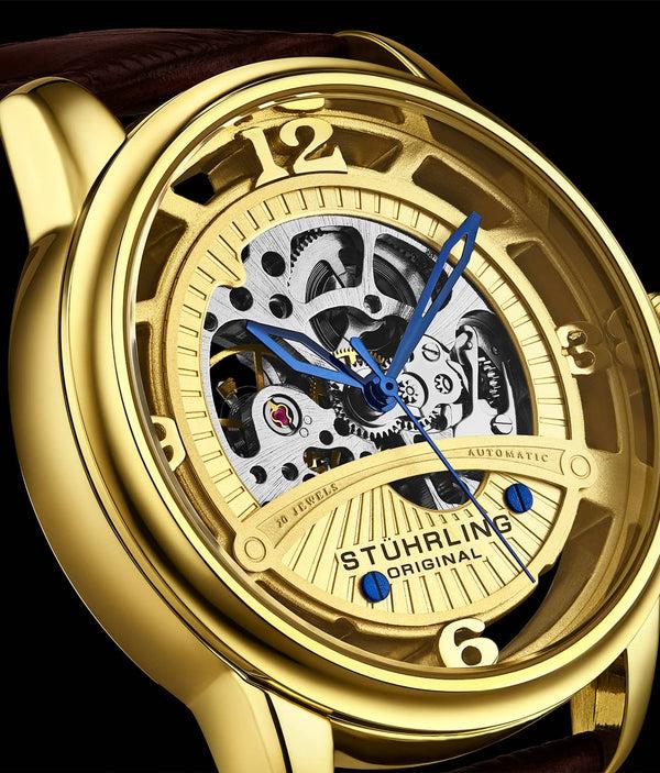 Stührling Stührling Dauphine 3974 Automatic 48mm Skeleton