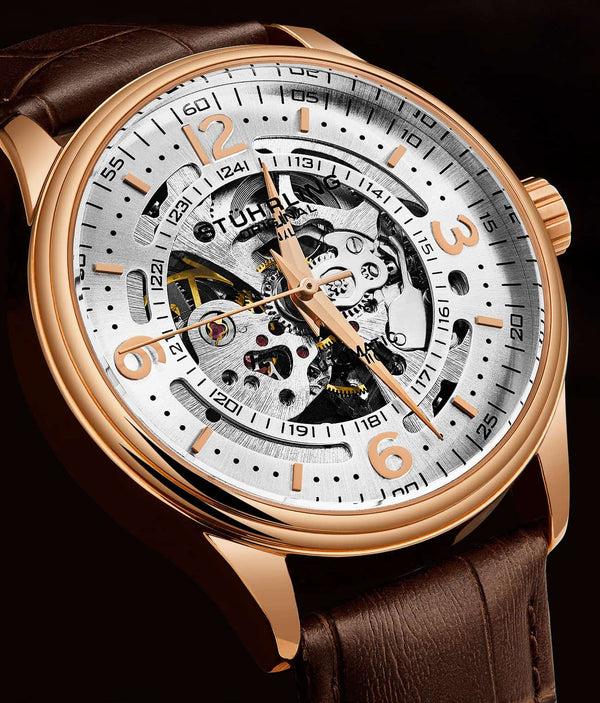 Stührling Stührling Denmark 3947 Automatic 42mm Skeleton