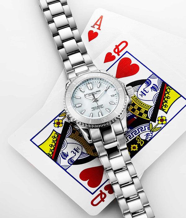 Stührling Stührling Depthmaster 3950AL Quartz 32mm Classic