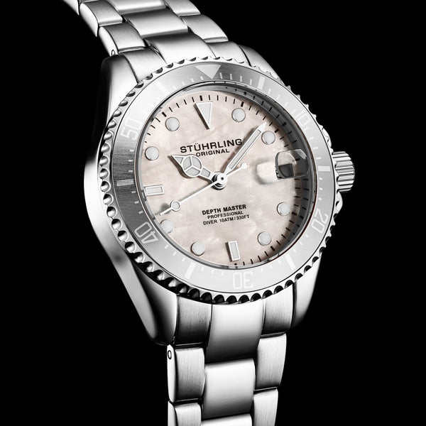 Stührling Stührling Depthmaster 3950L Quartz 32mm Fashion