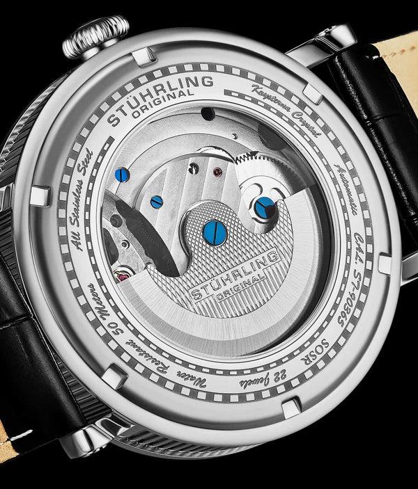 Stührling Stührling Dual Time Automatic Majestic 47mm Skeleton