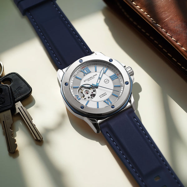 Stührling Stührling Edwardian Automatic 4018 44mm Skeleton