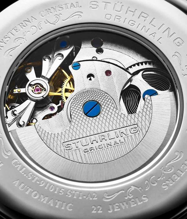 Stührling Stührling Emperor's Grand DT 127A2 Automatic 46mm Skeleton