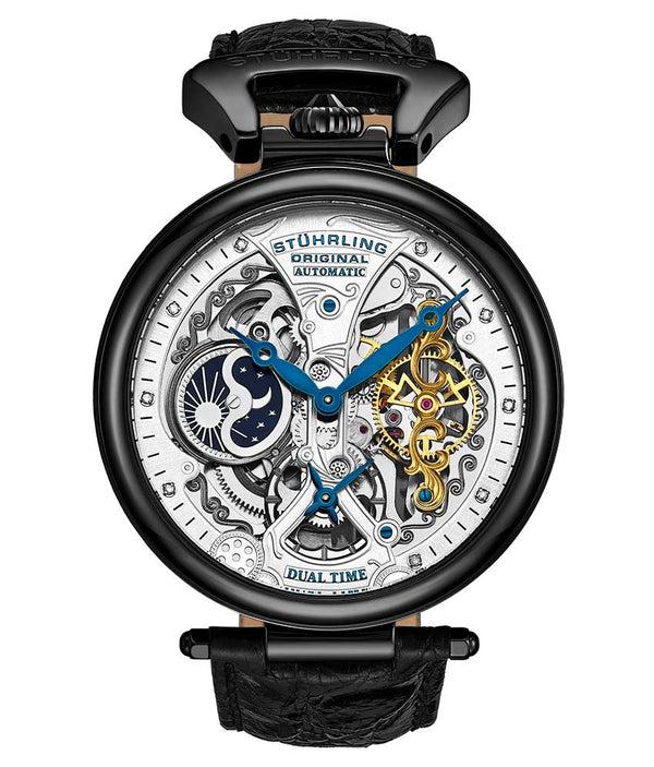 stührling Stührling Emperor's Grand DT 127A2 Automatic 46mm Skeleton