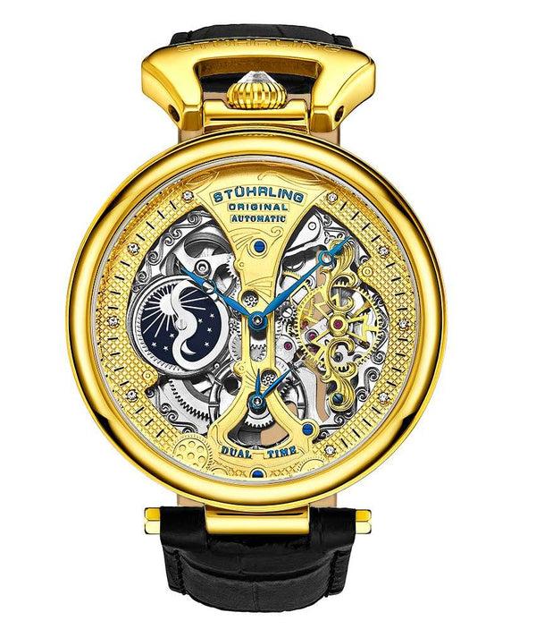 Stührling Stührling Emperor’s Grand DT 3920 Automatic 46mm Skeleton