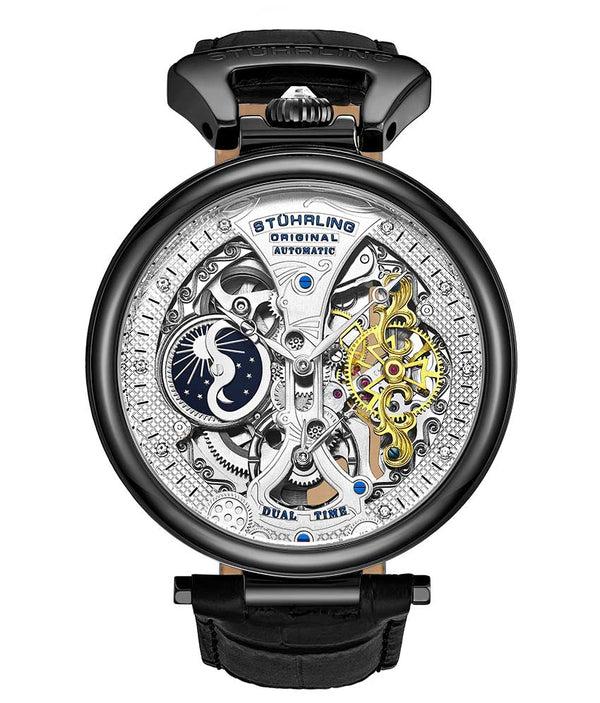 stührling Stührling Emperor’s Grand DT 3920 Automatic 46mm Skeleton