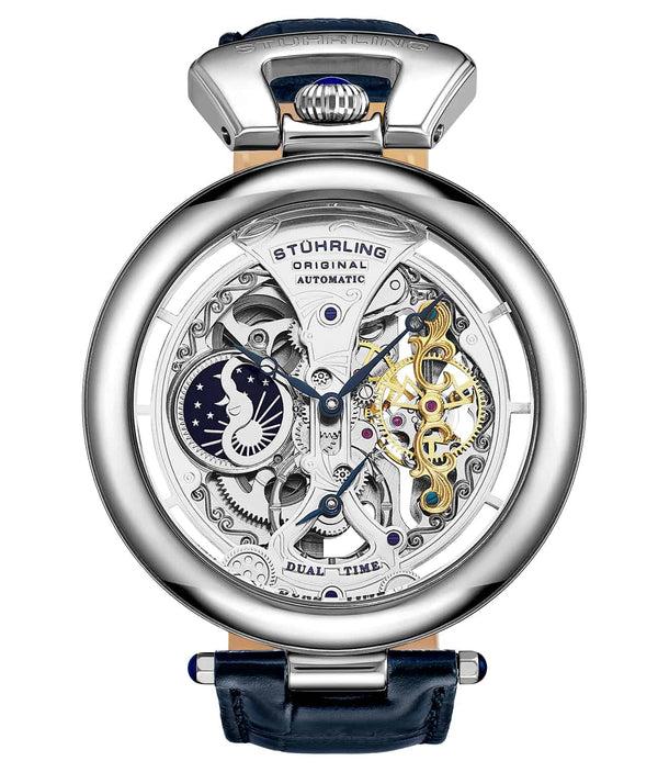 stührling Stührling Emperor’s Grandeur 3919 Automatic 49mm Skeleton