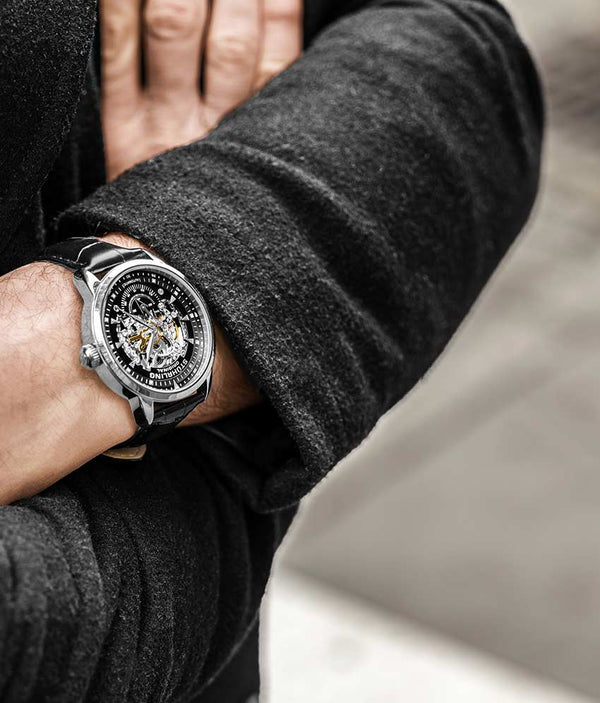 Stührling Stührling Executive 133 Automatic 44mm Skeleton