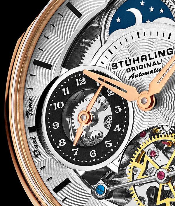 Stührling Stührling Executive Diver & Skeleton Gift Set