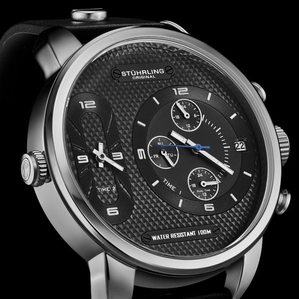 Stührling Stührling Global GMT 4052 Japanese Quartz 52mm
