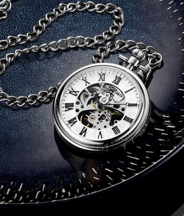 Stührling Stührling Heritage Hand-Wind Skeleton 48mm