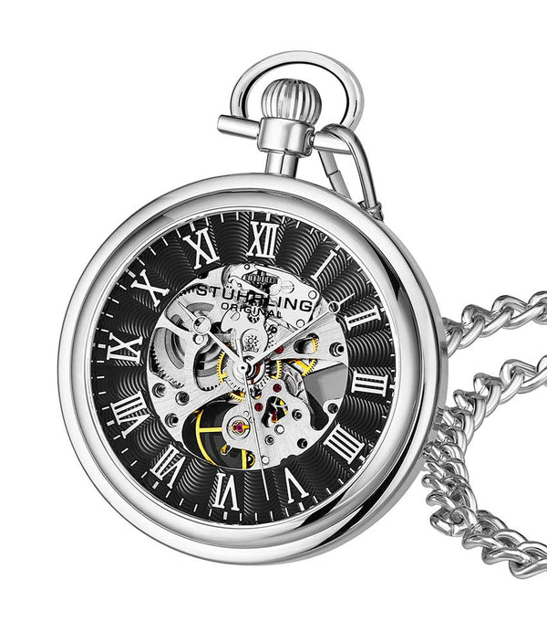 Stührling Stührling Heritage Hand-Wind Skeleton 48mm