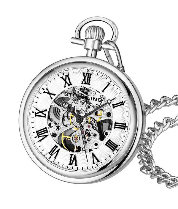 stührling Stührling Heritage Hand-Wind Skeleton 48mm stührling Stührling Heritage Hand-Wind Skeleton 48mm