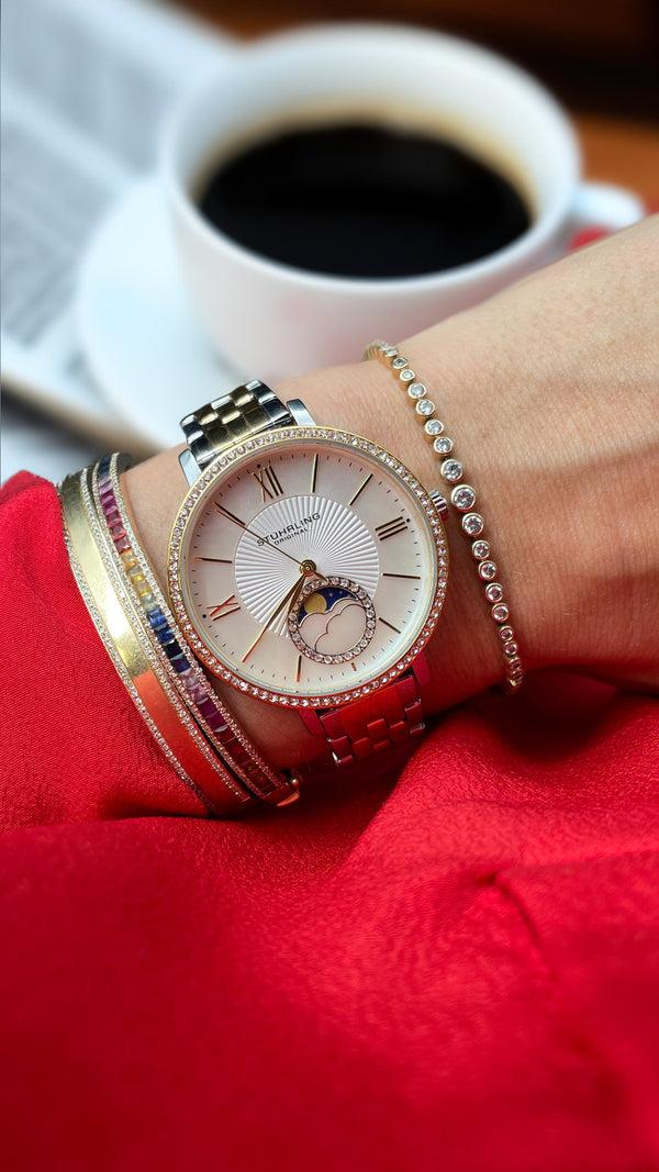 Stührling Stührling Horizon 4038 Quartz 36mm Classic