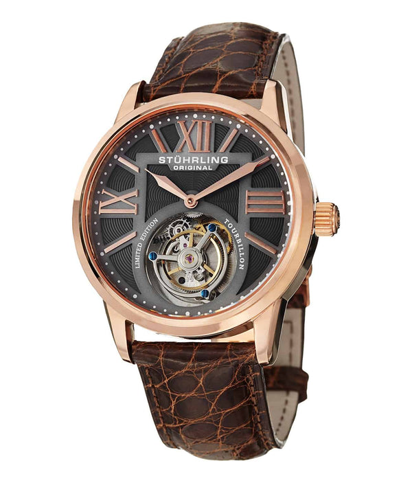 Stührling Stührling Imperial Timecraft 42mm Tourbillon