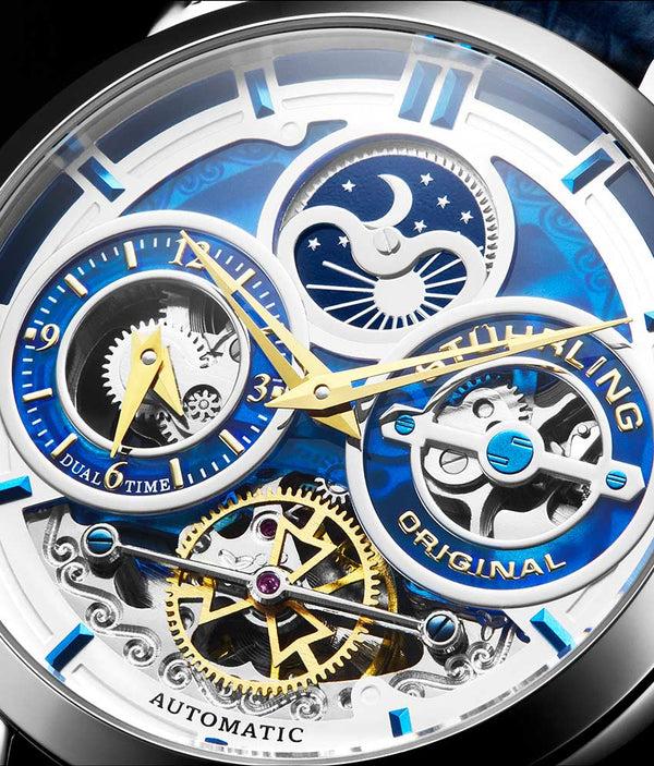 Stührling Stührling Luciano Automatic 46mm Skeleton