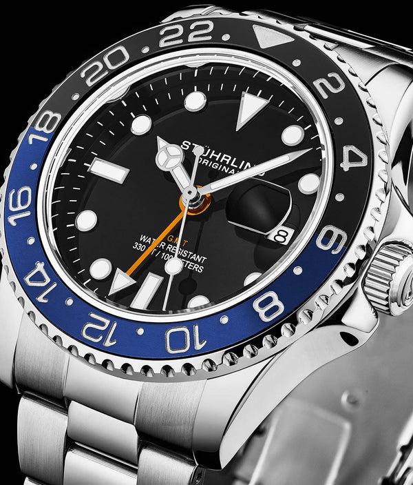 Stührling Stührling Meridian 3965 Quartz 42mm Diver