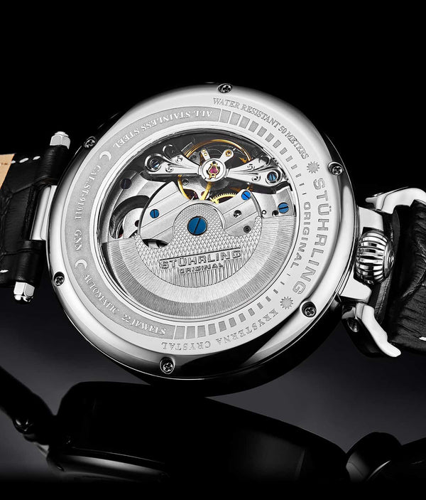Stührling Stührling Modena Dual Time Automatic 988 46mm Skeleton
