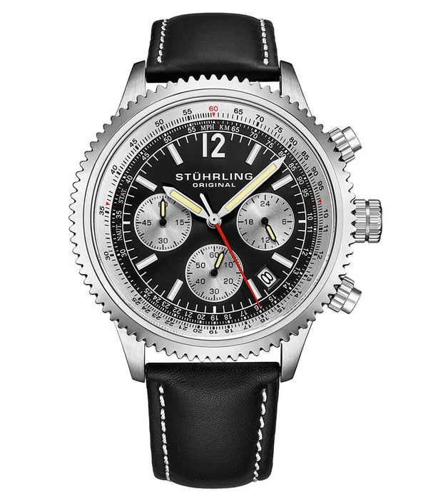 Stührling Stührling Monaco 669 Quartz 42mm Chronograph