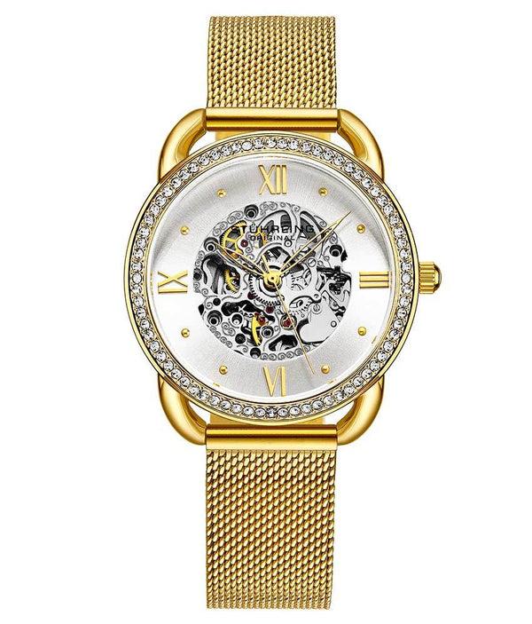 Stührling Stührling Nexus Mesh Automatic 36mm Skeleton