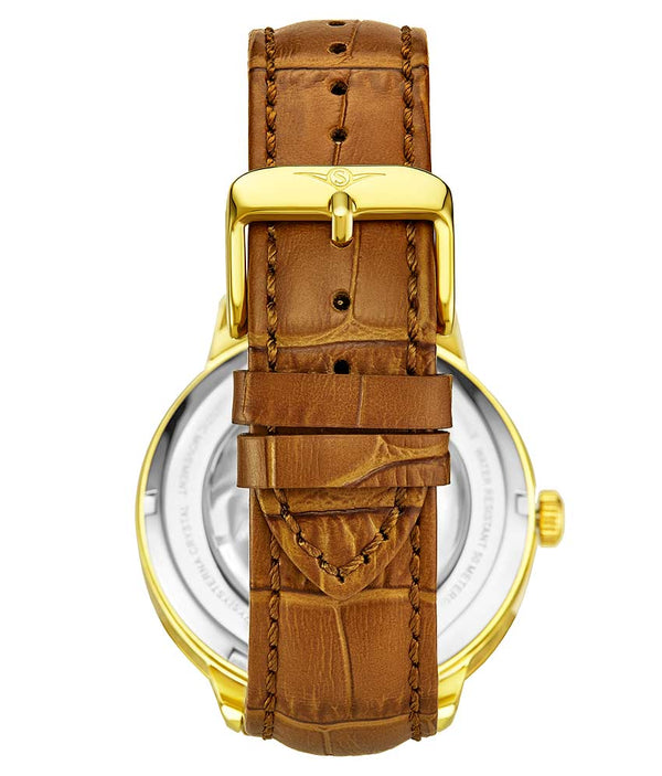 Stührling Stührling Precision Masterpiece 3925 Automatic Skeleton 40mm