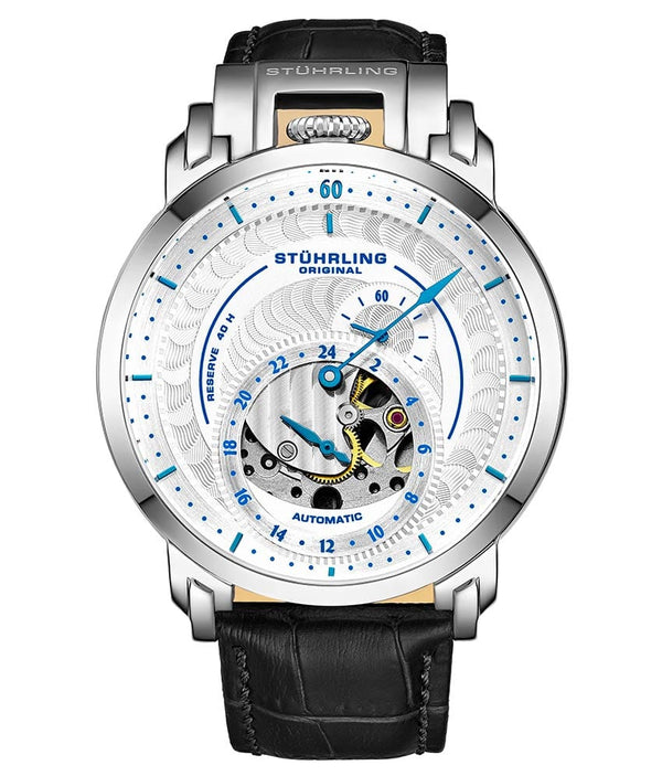 Stührling Stührling Savoy 942 Automatic Regulator 44mm Skeleton