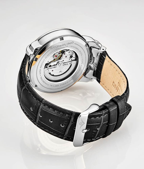 Stührling Stührling Savoy 942 Automatic Regulator 44mm Skeleton