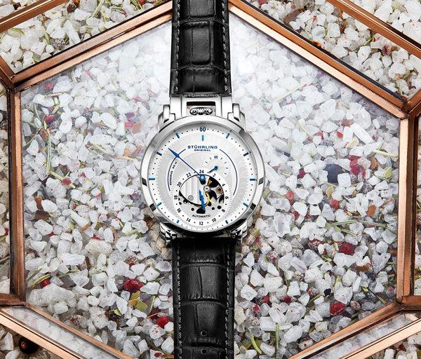 Stührling Stührling Savoy 942 Automatic Regulator 44mm Skeleton