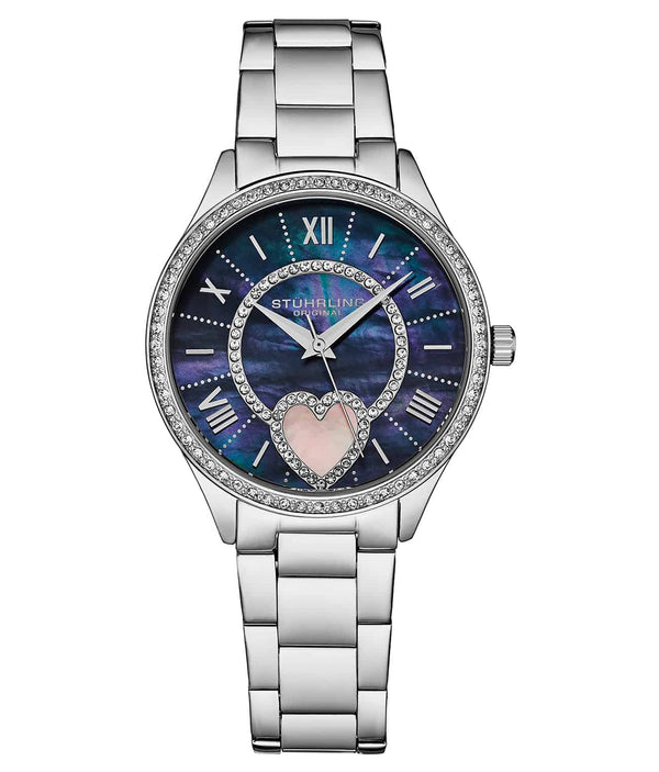 Stührling Stührling Saylor 38mm Mother Of Pearl Quartz 4019 Classic
