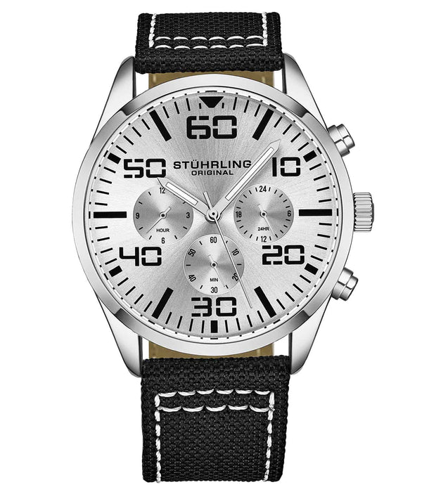 Stührling Stührling Sky Navigator Quartz Aviator 42mm