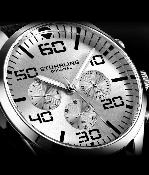 Stührling Stührling Sky Navigator Quartz Aviator 42mm